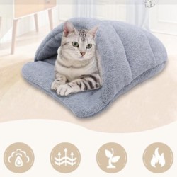 Pet Fleece Warm Cat House...