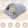 Pet Fleece Warm Cat House Nest Bedding Sleeping Bag Pad Kennel Blanket Cushions