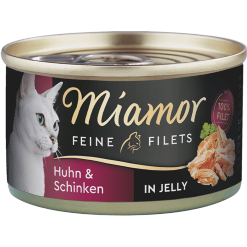 Miamor Filets Dose 100g - Huhn+Schinken