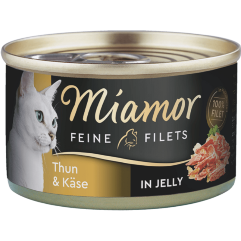 Miamor Filets Dose 100g - Thunfisch+Käse