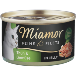 Miamor Filets Dose 100g - Thunfisch+Gemüse