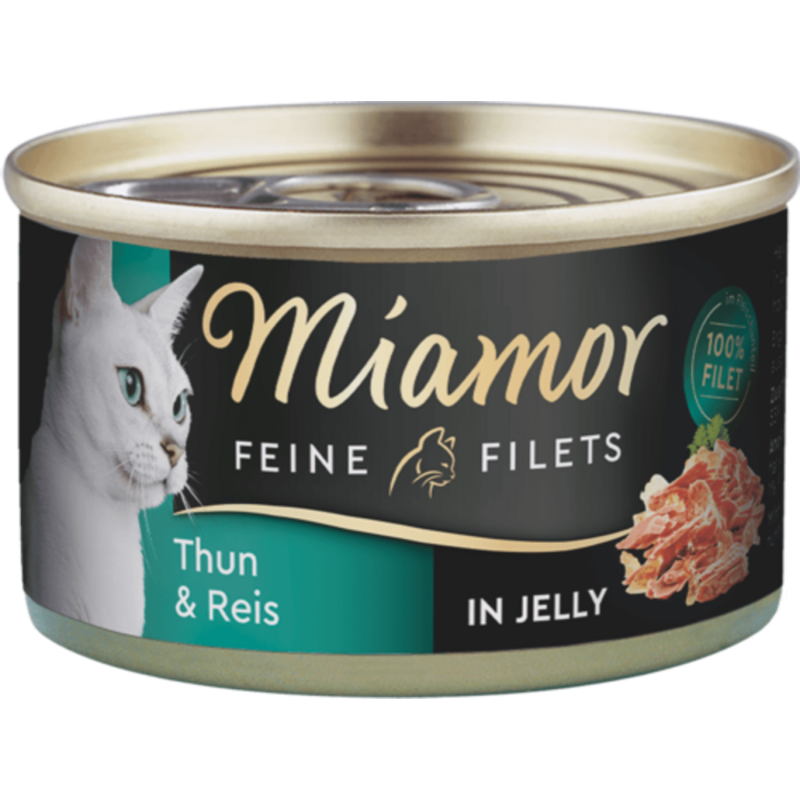 Miamor Filets Dose 100g - Thunfisch+Reis