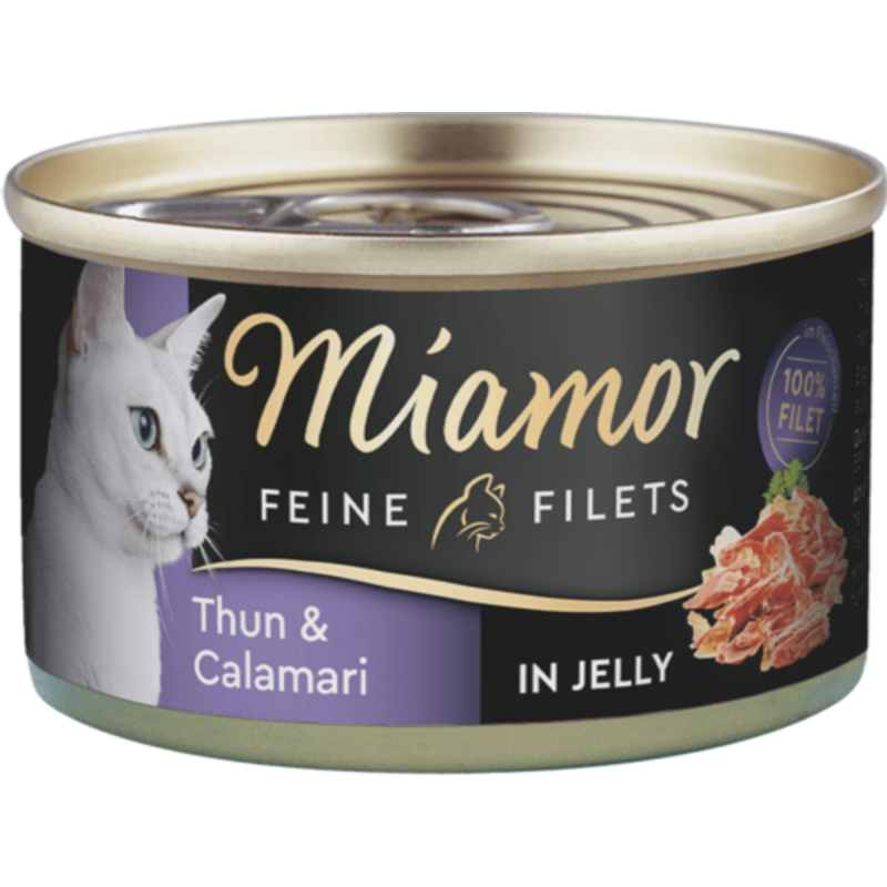 Miamor Filets Dose 100g - Thunfisch+Calamari