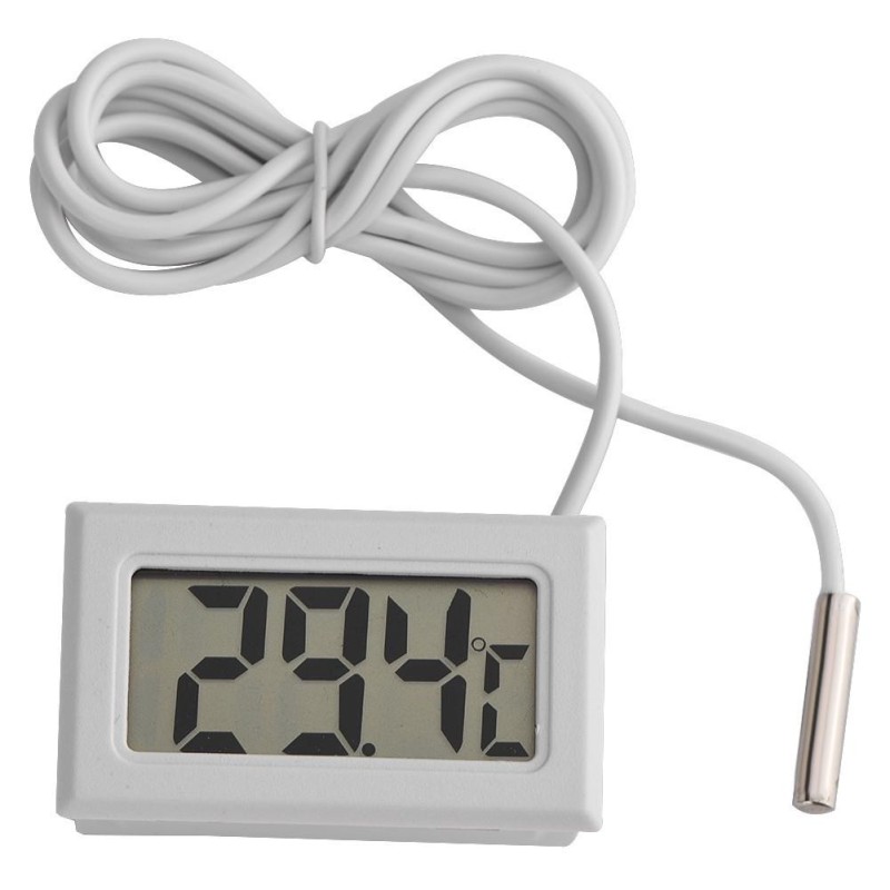 Hochwertiges digitales Thermometer, LED-Thermometer für Aquarium, Inkubator, Gewächshaus