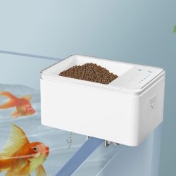 Shyfish Automatischer Fischfutterspender mit Timer, intelligenter Fischfutterspender für Aquarien