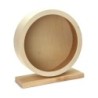 Wood Silent Running Toy Non-toxic Guinea Pig Rotatory Wheel for Small Animals