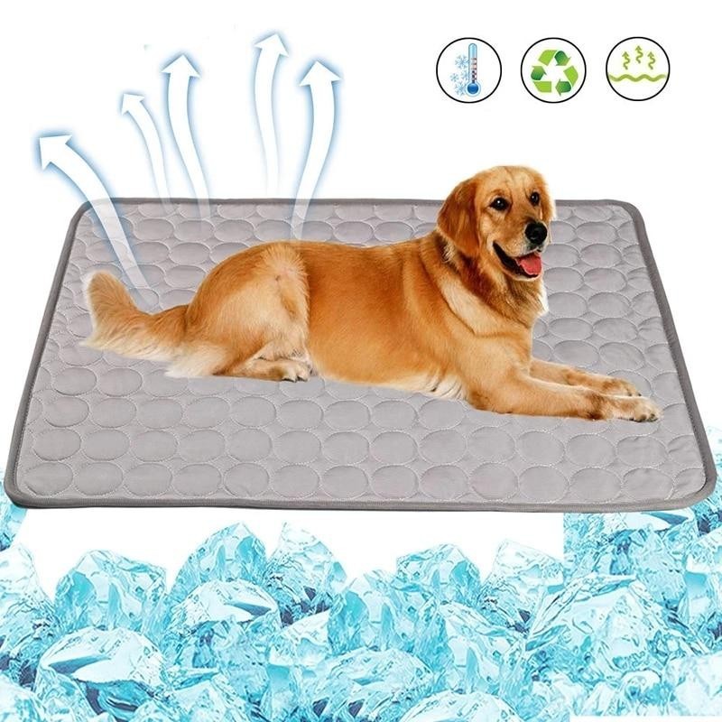 Sommer Hunde Kühlung Matte Pet Atmungsaktive Pad Matte Für Kleine, Mittlere Hund Katze Decke Sofa Hund Matte Bequeme Haustier