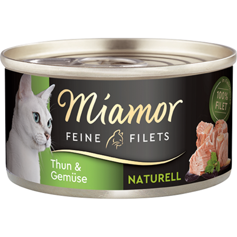 Miamor Filets Dose 80g - Thunfisch+Gemüse