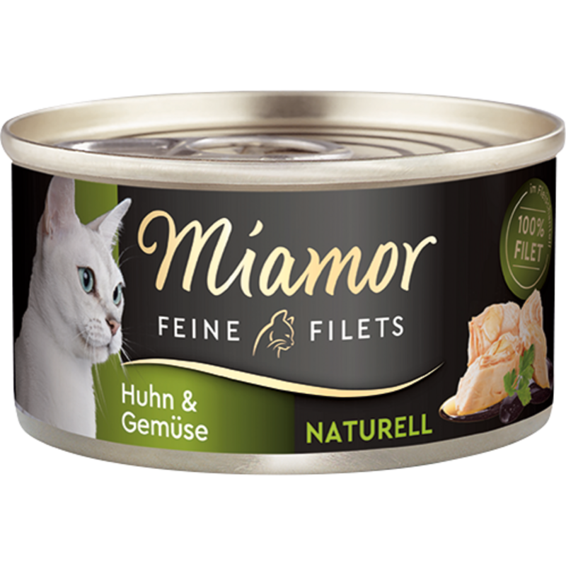 Miamor Filets Dose 80g - Huhn+Gemüse