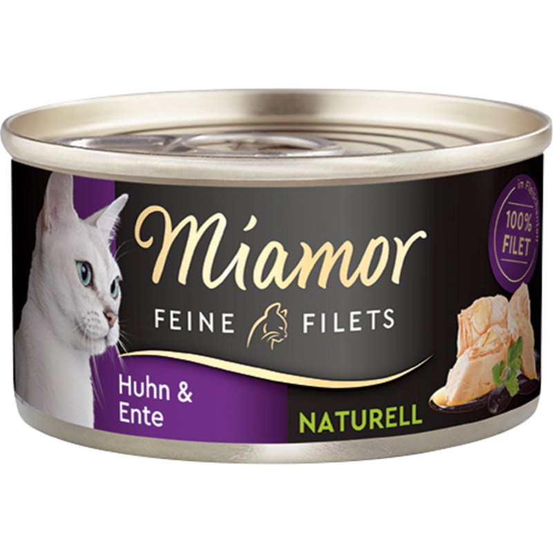 Miamor Filets Dose 80g - Huhn+Ente