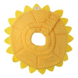 Soft Cat Collar Sunflower Recovery Collar Secure Cat Cone