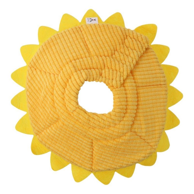 Soft Cat Collar Sunflower Recovery Collar Secure Cat Cone