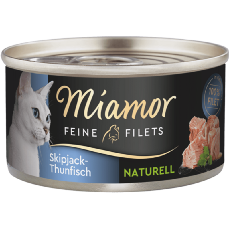 Miamor Filets im Saft Dose 80g - Skipjack+Thunfisch