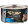 Miamor Filets im Saft Dose 80g - Thunfisch+Shrimps