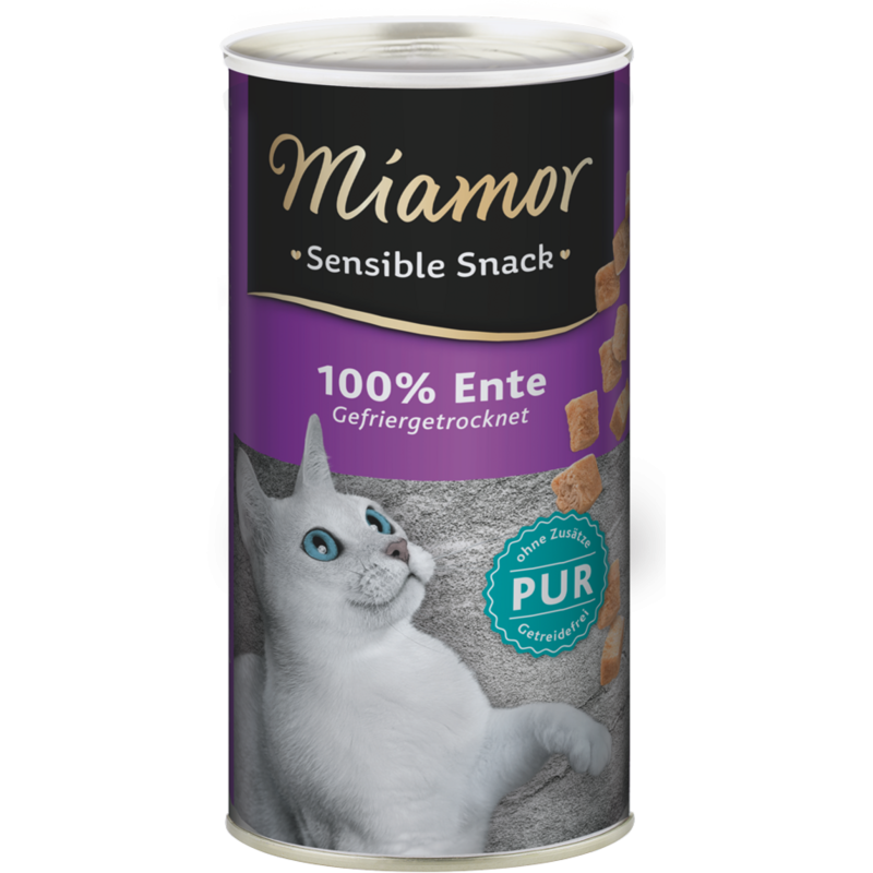 Miamor Sensible Snack Pur Dose 30g - Ente