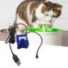 Leicht zu reinigende Haustier-Trinkpumpe, Mini-Universal-LED-Licht, Katzen-Wasserbrunnenmotor