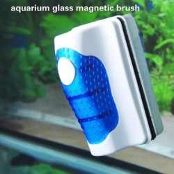 Super magnetische Reinigungsbürste für Aquarien, Glas, Schaber, Reiniger, schwimmend, 1 Stk