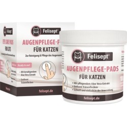 Felisept Augenpflege Pads für Katzen - 100 Stk