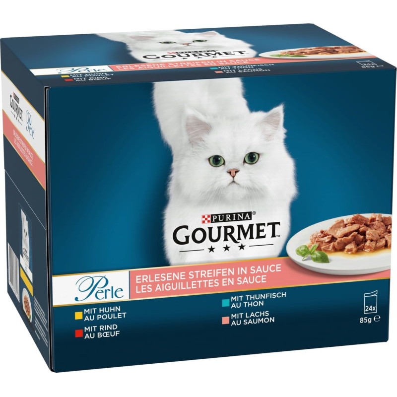 Gourmet Perle Erlesene Streifen in Sauce 24x85g - 2.040 g