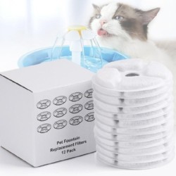 Katzen-Wasserbrunnenfilter, Ersatz-Kohlefilter-Pad für Haustier-Wasserspender