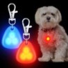 LED-Halsband mit Anhänger für Haustiere, wasserdicht, Hundehalsband mit Licht für Spaziergänge im Freien, Sicherheit, LED-Hun