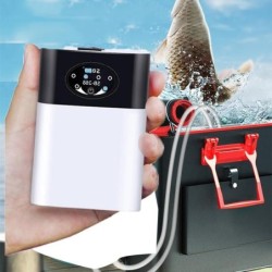 Dual-Purpose-Sauerstoffpumpe, praktischer USB-Aufladung, tragbarer Abluftstein, extrem leiser Luftkompressor für Aquarien