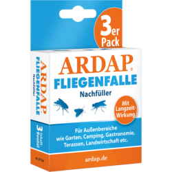 ARDAP Fliegenfalle Nachfüller - 3 Stk