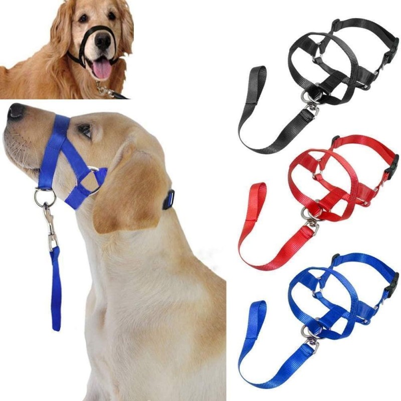 Hundehalsband, sanftes Stoppen des Ziehens, gepolstertes Nasenband, Trainingshalfter