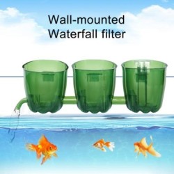 Aquariumfilter, schadstofffrei, Wasser reinigen, Sauerstoff erhöhen, Wasserfall, hängender Außenfilter, Aquarium-Zubehör