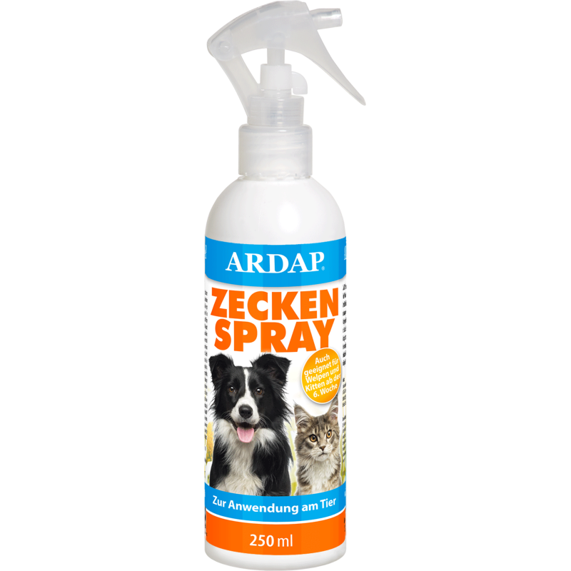 ARDAP Zeckenspray für Hunde und Katzen - 250 ml