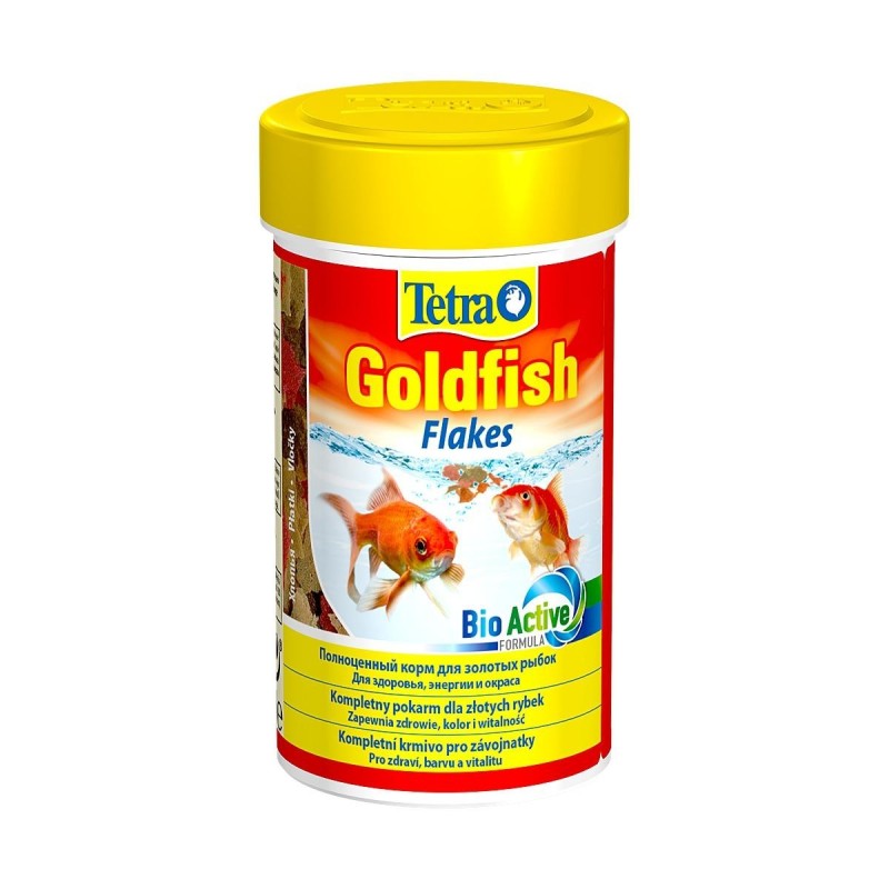 Tetra Goldfish Flakes 100Ml - Flockenfutter für Goldfische