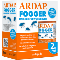 ARDAP Fogger Ungeziefer Vernebler 2er Pack - 2 x 100 ml