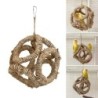 Bird Perch Nature Branch Rings for Parrots Conure Supplies Budgies Swing Scratchers for Small Medium Parrots Rack Toy