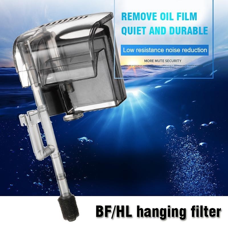 600l/h Aquarium Hang On Back Wasserfallfilter für externe Filterung von Fischbehältern