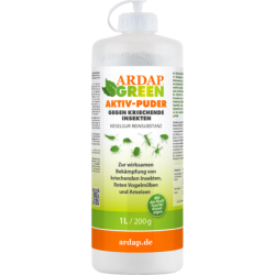 ARDAP Green Aktiv-Puder gegen kriechende Insekten - 200 g