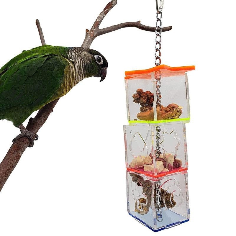 Vogelsammler Papagei Puzzle Training Vogelspielzeug Vogelzubehör