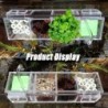 3-in-1-Acryl-Filterbox, externer hängender Wasserreiniger für Aquarium-Fischglas