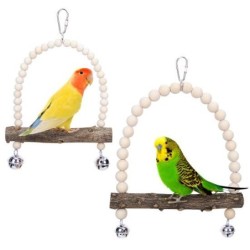 Bird Swing Toy with Beads...