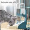 500ML Wasserspender für Haustiere Große Kapazität Spritzwassergeschützter Universal-Wasserspender für Katzen