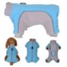 Haustier-Hundemantel, dicke Jacke, winddicht, warm, Winter-Hoodie, Overall, Schneeanzug, Welpen-Hundekleidung, Fleece, reflek