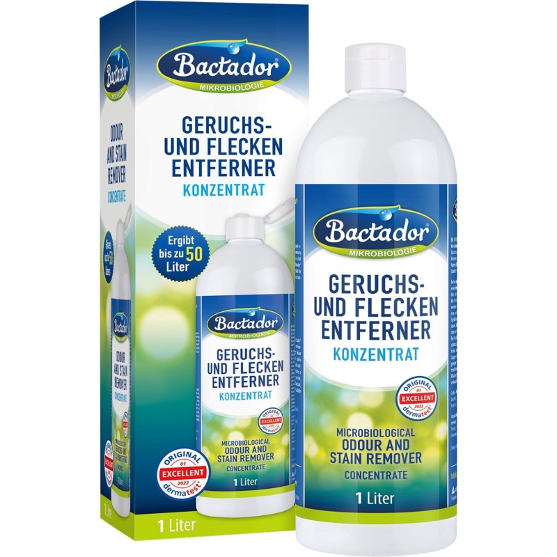 Bactador Geruchs- & Fleckenentferner Konzentrat - 1 l