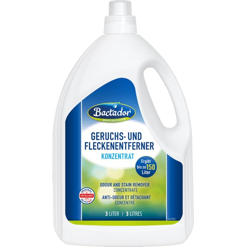 Bactador Geruchs- & Fleckenentferner Konzentrat - 3 l