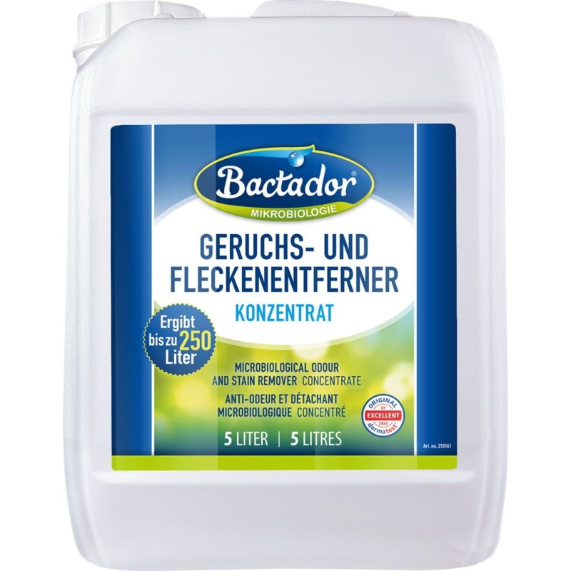 Bactador Geruchs- & Fleckenentferner Konzentrat - 5 l