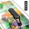 Aquarium-Lampe, natürliches Licht, Flossen-Design, wasserdichtes LED-Aquarium-Nachtlicht für den Heimgebrauch