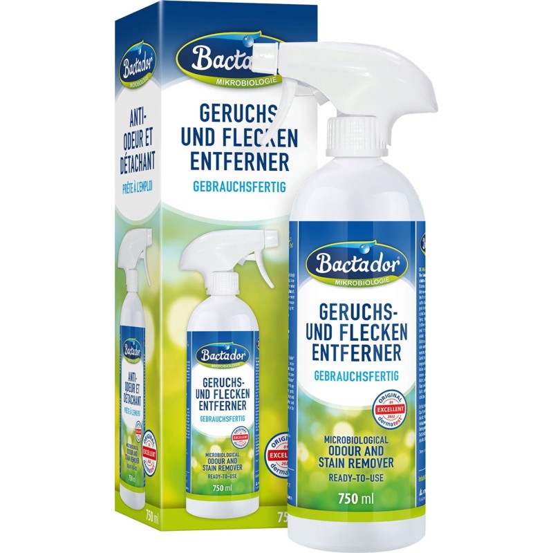 Bactador Geruchs- & Fleckenentferner gebrauchsfertig - 750 ml