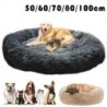 Deluxe Flauschiges extra großes Hundebett, waschbares rundes Haustiersofa, Katzenbetten, Matte, Hundekissen, Haustierbett