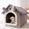 Haustier Hund Katze Zelt Haus Zwinger Winter warmes Nest weiche faltbare Schlafmatte Pad