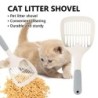 Pet supplies Waste Removal Durable Plastic Hole For Hanging Storage Litter Shovel Cats and Dogs Cat Litter Scoop Easy Clean