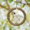 Bird Stand Toys,Parrot Climbing Toy,Gifts Pet Supplies,Chewing Rope Toy,Hanging Rings for