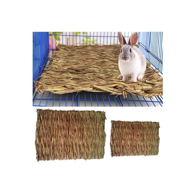 Einfache Grasmatte, gewebte Bettmatte für kleine Tiere, kreative Produkte für Hamster, Kaninchen